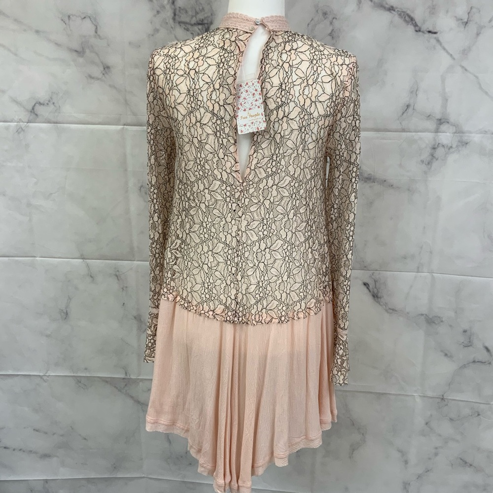 Free People Lace Secret Tunic Mini Dress - Picture 4 of 8